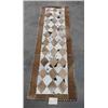 Image 1 : 1 COWHIDE RUG-2' X 8.6"...