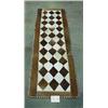 Image 1 : 1 COWHIDE RUG-2' X 8.6"...