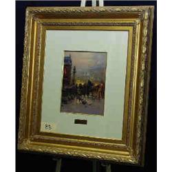 1 PRINT-G. HARVEY "BOSTON FLOWER OPEN EDITION 10" X 14"...
