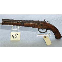 1 ANTIQUE PERCUSSION PISTOL...
