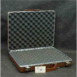 1 HARD ATTACHE TYPE PISTOL CASE...