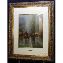 1 PRINT-G. HARVEY "CARRIAGES ON ST. S/N 1649/1950 X 28"...