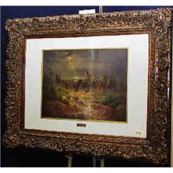 1 PRINT-G. HARVEY "SPOOKED" 113/1500 22" X 27"...
