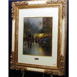 1 PRINT-G. HARVEY  CORNER FLOWER S/N 808/1950 21  X 27 ...