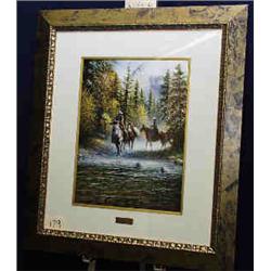 1 PRINT-JACK TERRY "SIERRA S/N 18/950 24" X 18"...