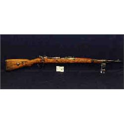 1 MAUSER 98 SN 1472 (7311) NAZI AND CARVED SWASTIKA...