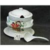 Image 1 : 1 TUREEN WITH LADLE & UNDERPLATE...