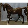 Image 1 : A 1 BRONZE HORSE 42"H, 48"L. NEXT LOT....