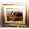 Image 1 : A 1 PRINT-CHARLES RUSSELL 16"X20" BULLALO HUNT"...
