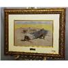 Image 1 : B 1 PRINT-FREDERIC REMINGTON FIGHT FOR THE WATERHOLE" 14"X20"....