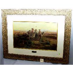 C 1 PRINT-CHARLES RUSSELL 16"X26" SCOUTS"...