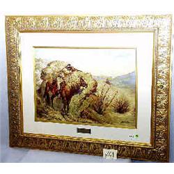 A 1 PRINT-FREDERIC REMINGTON 15"X21"...