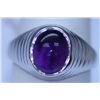 Image 1 : 32.00 CTW AMETHYST RING .925 STERLING SILVER