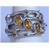 Image 1 : 37.25 CTW CITRINE RING .925 STERLING SILVER