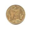 Image 1 : French 20 Franc Angel Gold Coin, 1871-1906