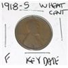 Image 1 : 1918-S WHEAT CENT *RARE EARLY KEY DATE FINE GRADE*!! PENNY CAME OUT OF SAFE!!