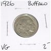 Image 1 : 1926 BUFFALO NICKEL RED BOOK VALUE IS $2.00+ *RARE EARLY VERY GOOD GRADE*!! NICKEL CAME OUT OF SAFE!