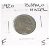 Image 1 : 1920 BUFFALO NICKEL RED BOOK VALUE IS $5.00+ *RARE FINE GRADE*!! NICKEL CAME OUT OF SAFE!!