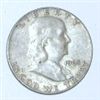 Image 1 : 1963-D FRANKLIN SILVER HALF DOLLAR *NICE EARLY SILVER HALF DOLLAR*!! COIN CAME OUT OF SAFE!!