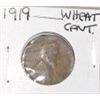 Image 1 : 1919 WHEAT CENT *RARE EARLY NICE CENT*!! PENNY CAME OUT OF SAFE!!