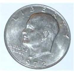 1972-D EISENHOWER "IKE" DOLLAR *RARE MS HIGH GRADE*!! DOLLAR CAME OUT OF SAFE!!
