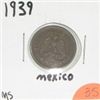 Image 1 : 1939 MEXICO 1 CENT *RARE MS HIGH GRADE NICE EARLY COIN WITH NICE DESIGN!! COIN CAME OUT OF SAFE!!