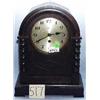 Image 1 : 1 CLOCK-MANTLE CLOCK 11"WX14.5"H CASE, FACE MARKED DOLDONIA...