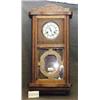 Image 1 : 1 CLOCK-WALL CLOCK 14"W X 29" H BECKER, SILESIA, OAK....