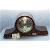 Image 1 : 1 CLOCK-MANTLE CLOCK 17"W X9"H WORKS BY HALLER....