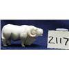 Image 1 : 1 IVORY WATER BUFFALO 2.25"H 4.5"L....