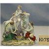 Image 1 : 1 MEISSEN EUROPA & BULL. WITH SLASH ON MARK. 8.5"H. DAMAGED....