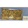 Image 1 : 1 PLAQUE OF JEWISH ELDERS, BRASS HEBREW CHARACTER WRITING. X 11.5"...