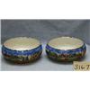 Image 1 : 2 N.H.P ENGLISH COUNTRY SCENE BOWLS...
