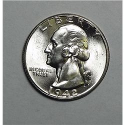 1942D Washington quarter