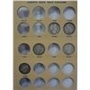 Image 9 : PARTIAL BARBER HALF DOLLAR SET IN DANSCO ALBUM. 14 COINS.