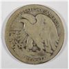 Image 2 : 1916-S WALKING LIBERTY HALF DOLLAR AG/G