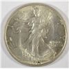 Image 1 : 1918-D WALKING LIBERTY HALF DOLLAR AU/BU LIGHT SCRATCH OBVERSE