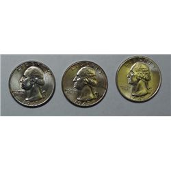 1947PDS  Washington quarters