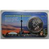 1993 Canada Maple leaf 1 oz. silver