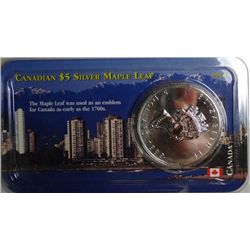 1999 Canada Maple leaf 1 oz. silver