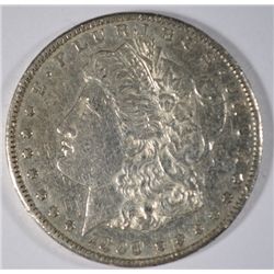 1896-S MORGAN DOLLAR AU PL SURFACES