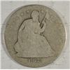 Image 1 : 1863 S SEATED HALF DOLLAR GOOD