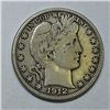 Image 1 : 1912D  Barber half $