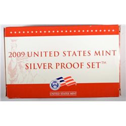 2009 UNITED STATES 14 PIECE SILVER PROOF SET IN NICE ORIGINAL PACKAGING