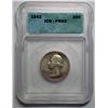 Image 1 : 1942 WASHINGTON QUARTER ICG PROOF63