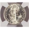 Image 3 : 1944 D MERCURY DIME NGC MS 64 FB