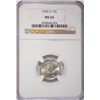 Image 1 : 1944 D MERCURY DIME NGC MS 65