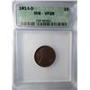 Image 1 : 1914-D LINCOLN WHEAT CENT ICG VF25