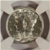 Image 2 : 1944-D MERCURY DIME NGC MS65