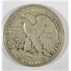 Image 2 : 1929-D WALKING LIBERTY HALF DOLLAR VF/XF LIGHT SCRATCHES ON REVERSE